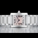 Cartier Tank Francaise Lady Quartz Mother Of Pearl Pink Dial  2384